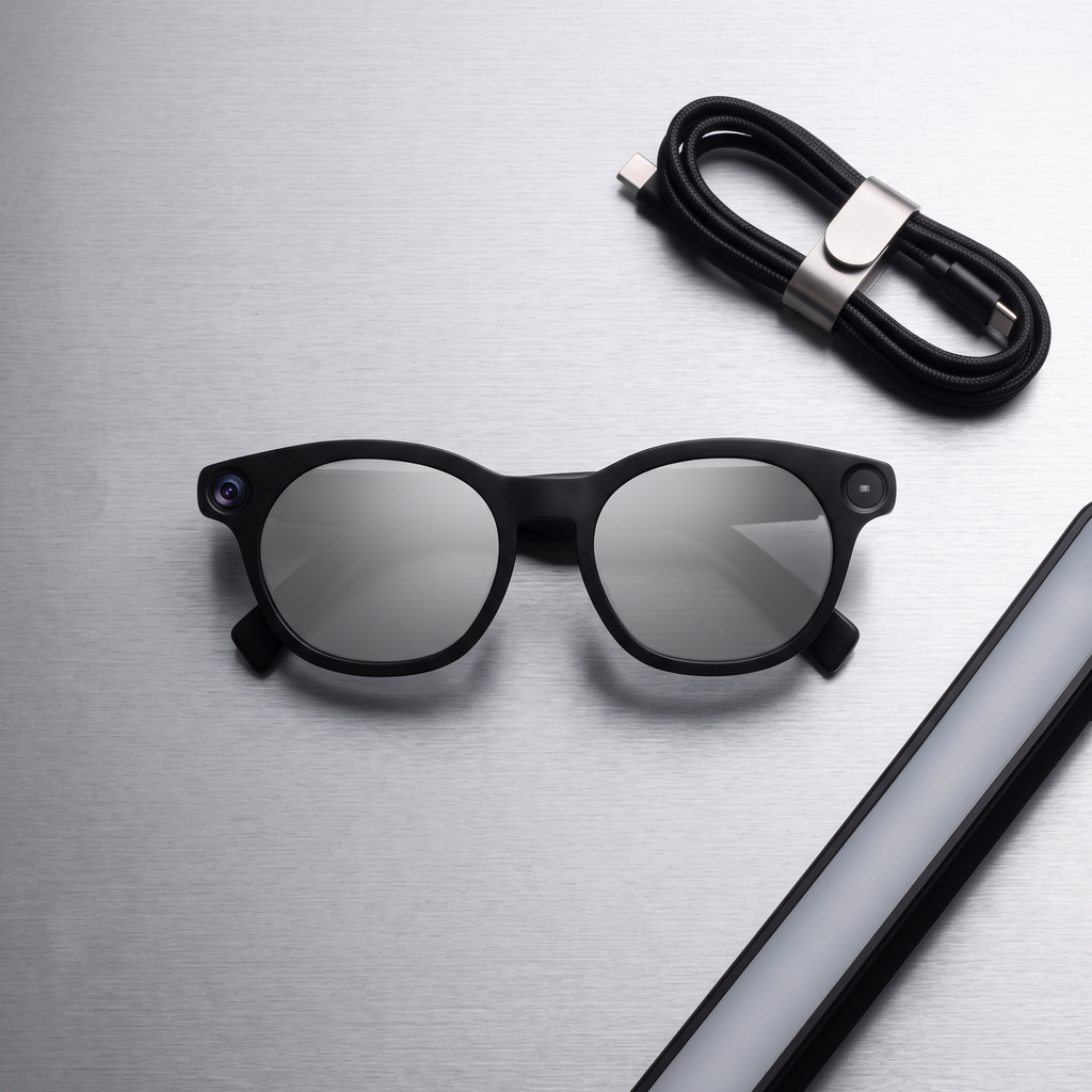 PixelEye - Lunettes connectées à caméra intégrée